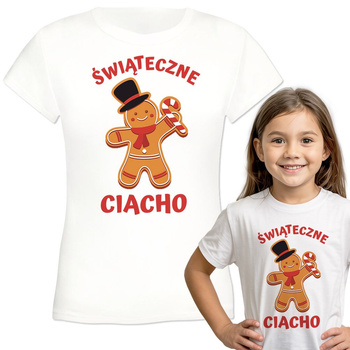 Świąteczne ciacho Koszulka dziewczęca dziecięca prezent