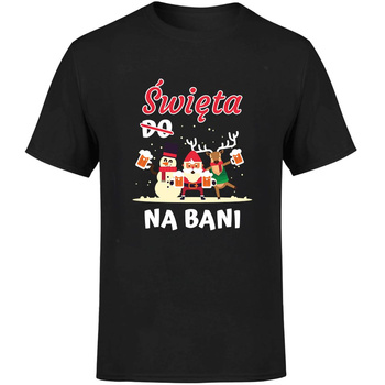 Święta na bani Koszulka męska prezent