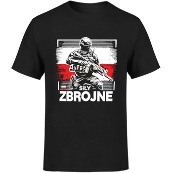 Siły zbrojne Koszulka męska prezent