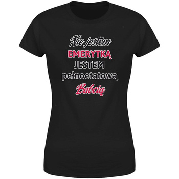 Pełnoetatowa Babcia Koszulka damska prezent
