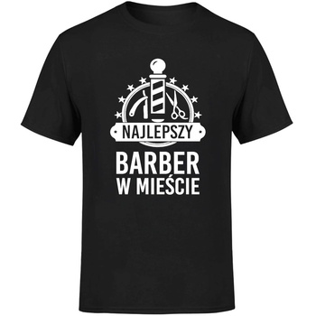 Najlepszy barber w mieście Koszulka męska prezent