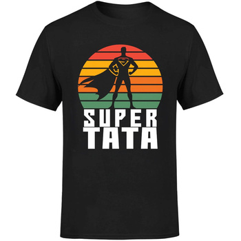 Super tata Koszulka męska prezent