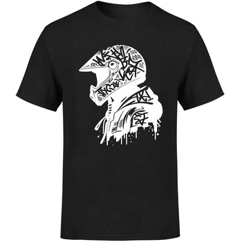 Kask motocykl Koszulka męska prezent