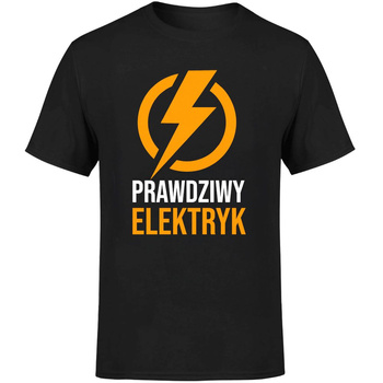 Prawdziwy elektryk Koszulka męska prezent