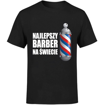 Najlepszy barber na świecie Koszulka męska prezent