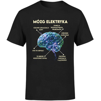Mózg elektryka Koszulka męska prezent