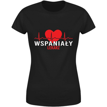 Wspaniały lekarz Koszulka damska prezent