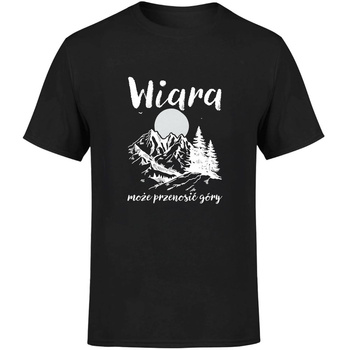 Wiara może góry przenosić Koszulka męska prezent