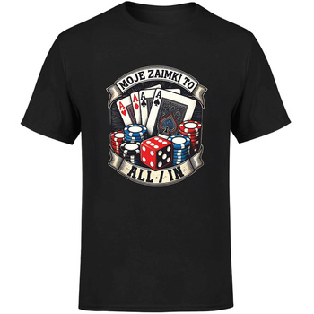 Moje zaimki to all / in Koszulka męska prezent