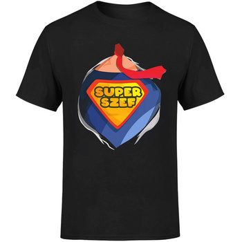 Super szef Koszulka męska prezent