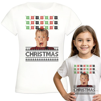 Christmas Koszulka dziewczęca dziecięca prezent