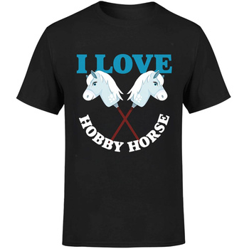 I love hobby horse Koszulka męska prezent