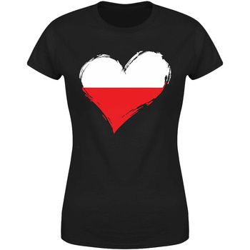 Flaga Polska Koszulka damska prezent