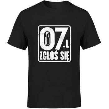 0.7 l zgłoś się Koszulka męska prezent
