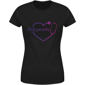 Stetoskop Pielęgniarka Koszulka damska prezent