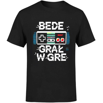 Bede grał w gre Koszulka męska prezent
