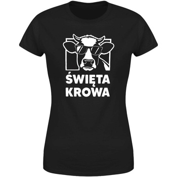 Święta krowa Koszulka damska prezent