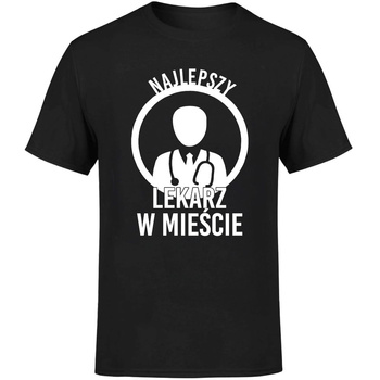 Najlepszy lekarz w mieście Koszulka męska prezent