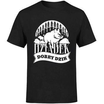 Dziadek dobry dzik Koszulka męska prezent
