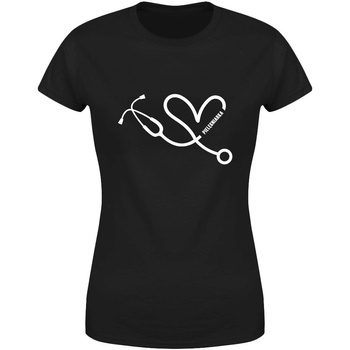 Stetoskop serce Koszulka damska prezent
