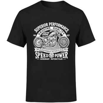 Superior performance speed power Koszulka męska prezent
