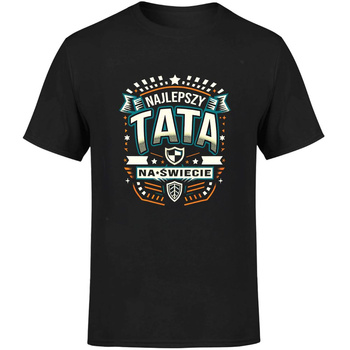 Najlepszy tata na świecie Koszulka męska prezent
