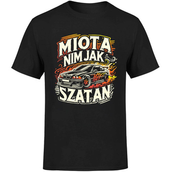 Miota nim jak szatan Koszulka męska prezent