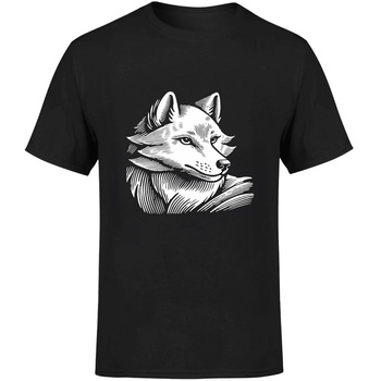 Wilk Koszulka męska prezent