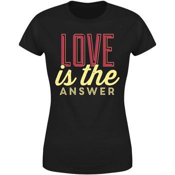 Love is the answer Koszulka damska prezent