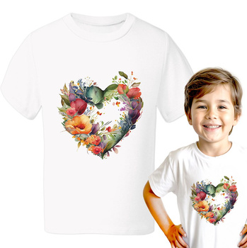 Serce Koszulka chłopięca dziecięca prezent