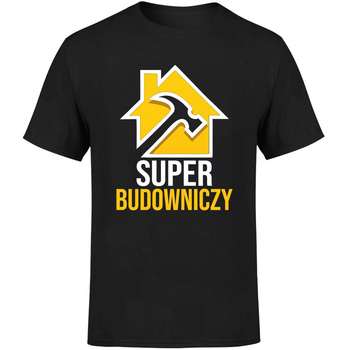 Super budowniczy Koszulka męska prezent