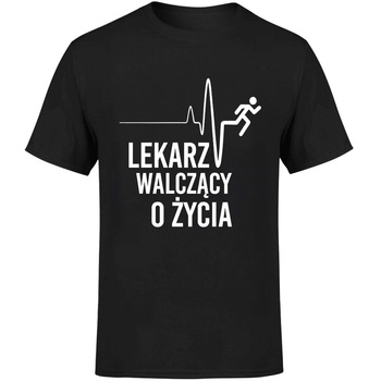 Lekarz walczący o życia Koszulka męska prezent