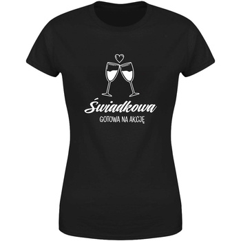 Świadkowa gotowa na akcję Koszulka damska prezent