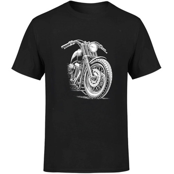 Motocykl chopper Koszulka męska prezent