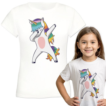 Jednorożec Koszulka dziewczęca dziecięca prezent