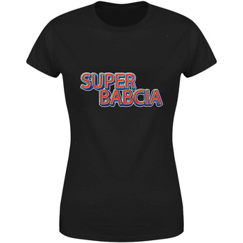 Super Babcia Koszulka damska prezent