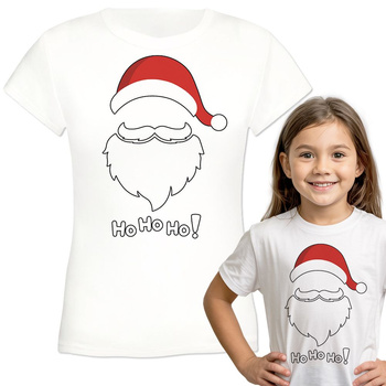 Ho ho ho Koszulka dziewczęca dziecięca prezent