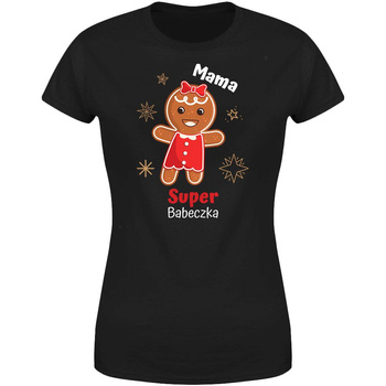 Mama super babeczka Koszulka damska prezent
