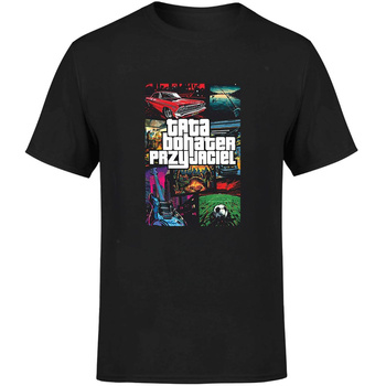 Tata bohater przyjaciel Koszulka męska prezent