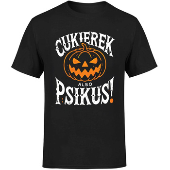 Cukierek albo psikus! Koszulka męska prezent