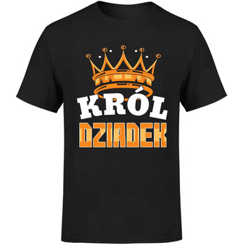 Król dziadek Koszulka męska prezent