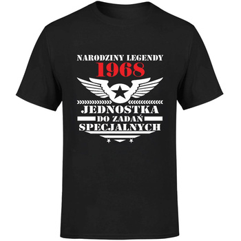 Narodziny legendy 1968 jednostka do zadań specjalnych Koszulka męska prezent