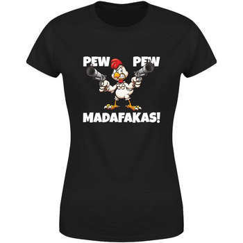 Pew pew madafakas! Koszulka damska prezent