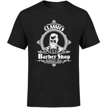 Classics barber shop Koszulka męska prezent