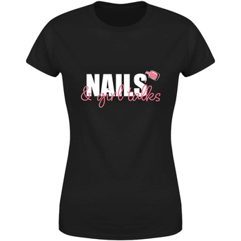 Nails Koszulka damska prezent