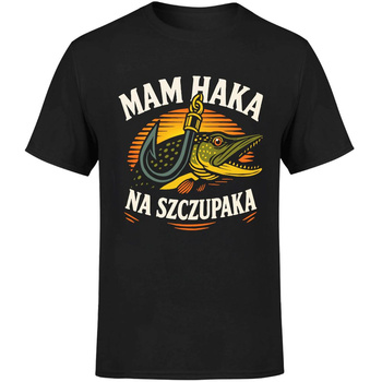 Mam haka na szczupaka Koszulka męska prezent