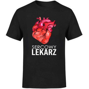 Sercowy lekarz Koszulka męska prezent