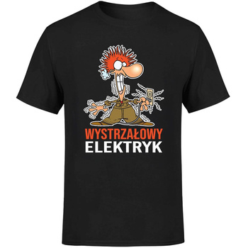 Wystrzałowy elektryk Koszulka męska prezent