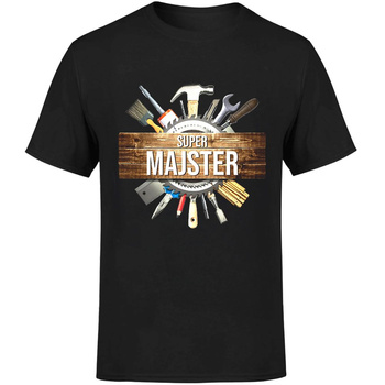 Super majster Koszulka męska prezent