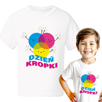 Dzień Kropki Koszulka chłopięca dziecięca prezent